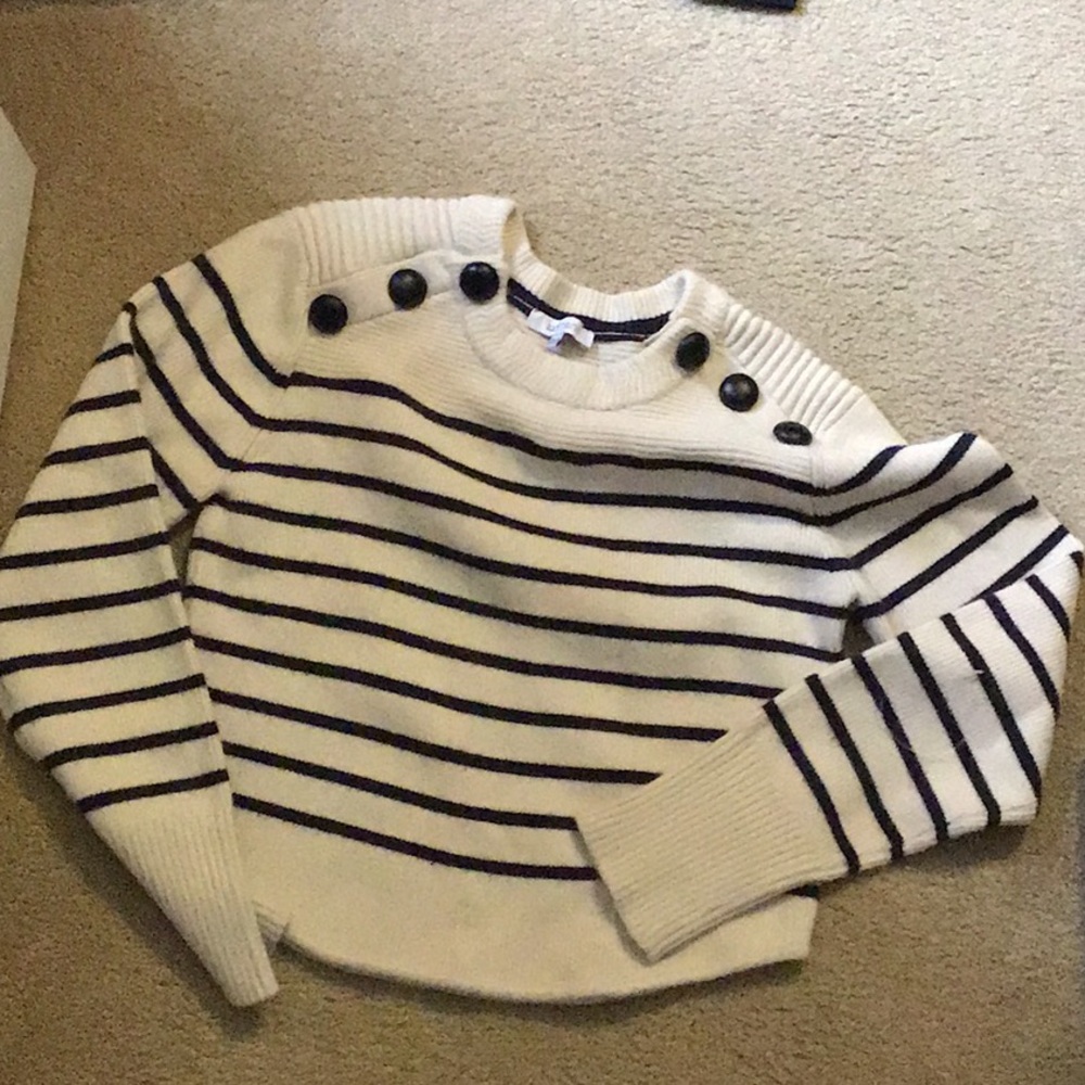 Lucy Paris Sweater striped sweater size M